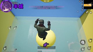 和平精英男生女生向前沖