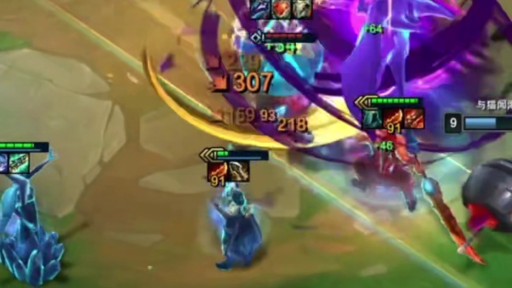 拉面蛮王 不仅伤害爆炸，看着还解压！