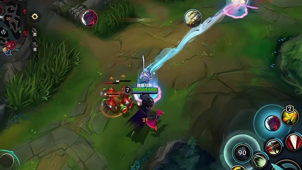 打永恩直接秒选诺手