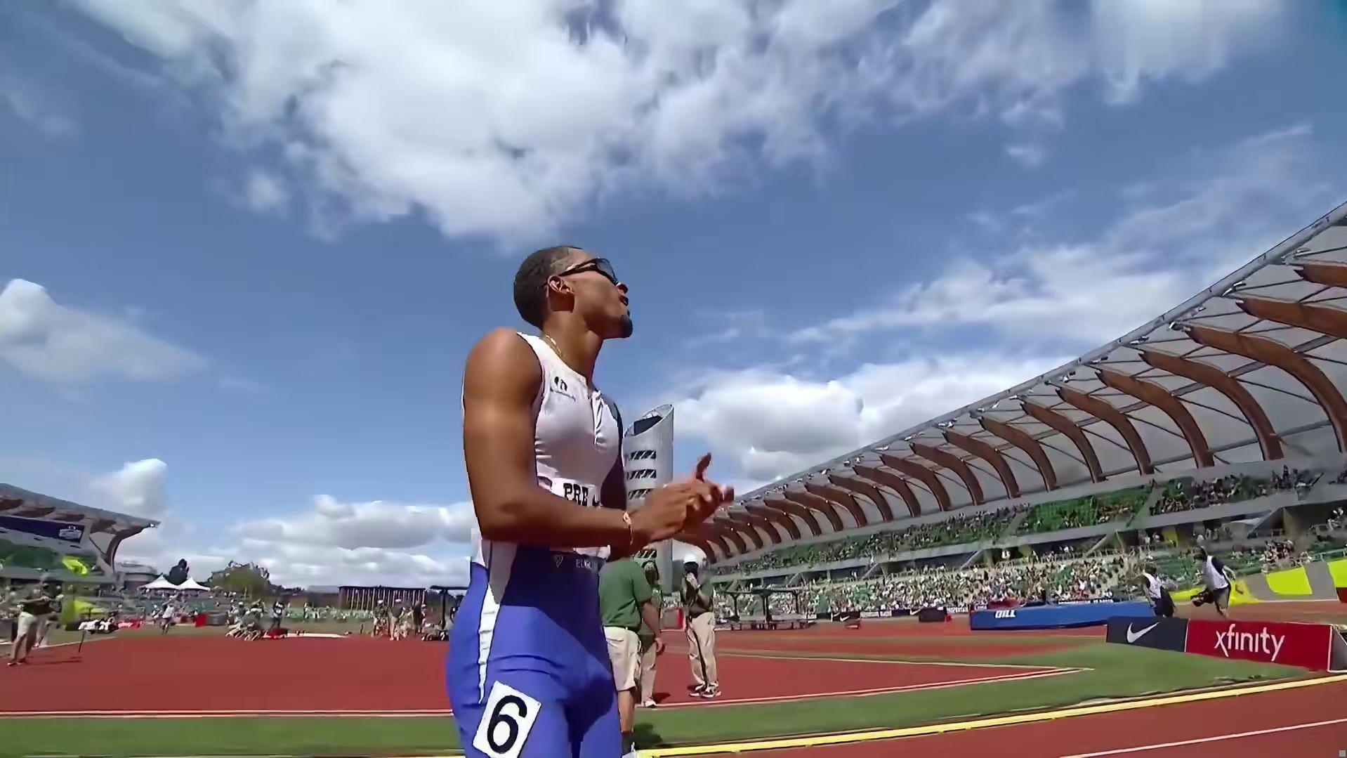 高手的常规操作，半决赛竟然还能左右张望，博尔特格拉斯放水晋级