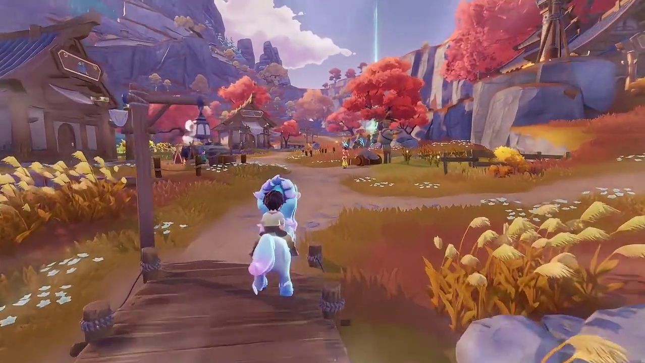 起猛了！我竟然在另一个游戏里抓了只梦奇帮我打工！ 元梦大世界捉宠玩法山海寻灵试玩！