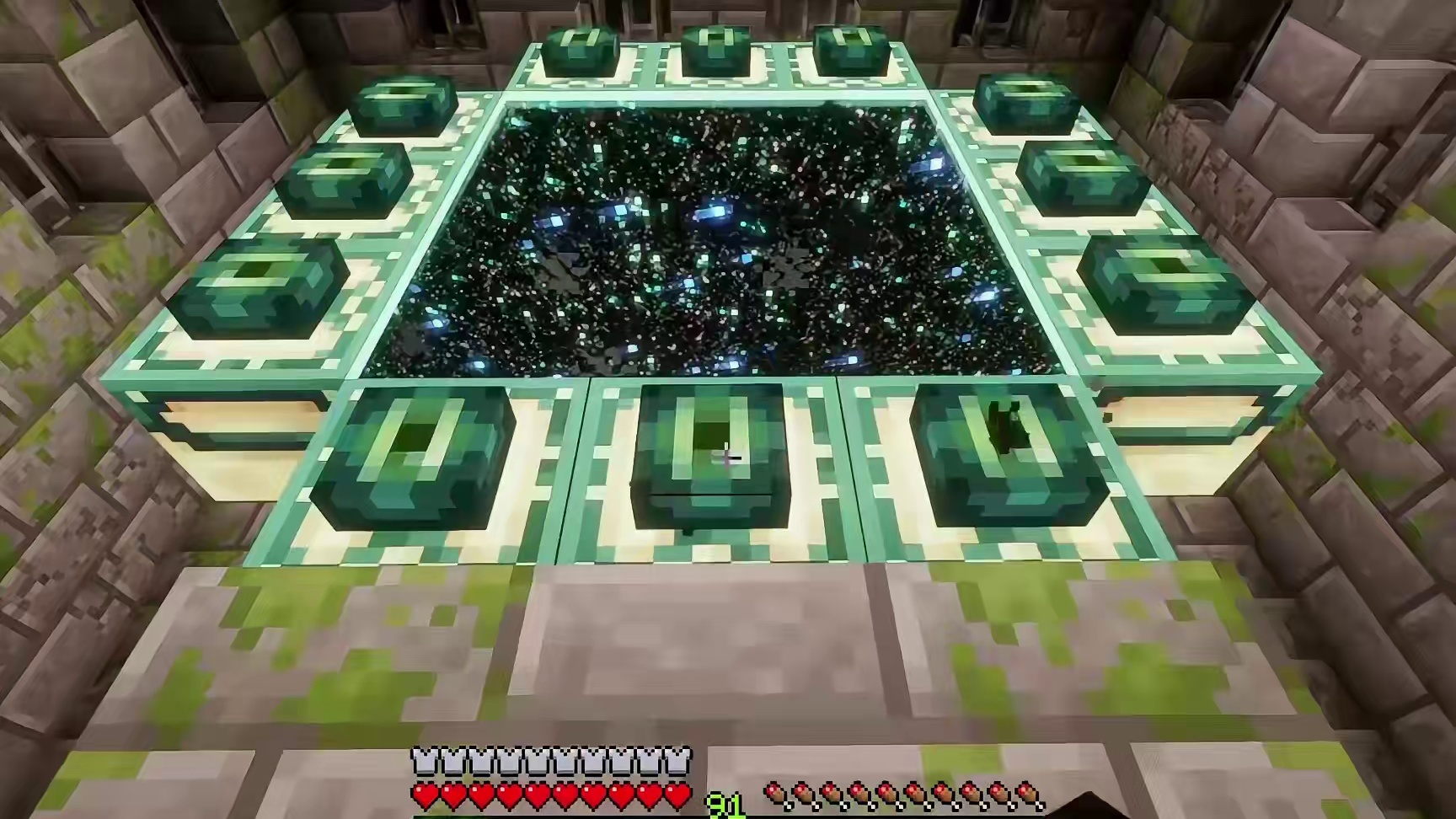 当进入末地有进场动画时