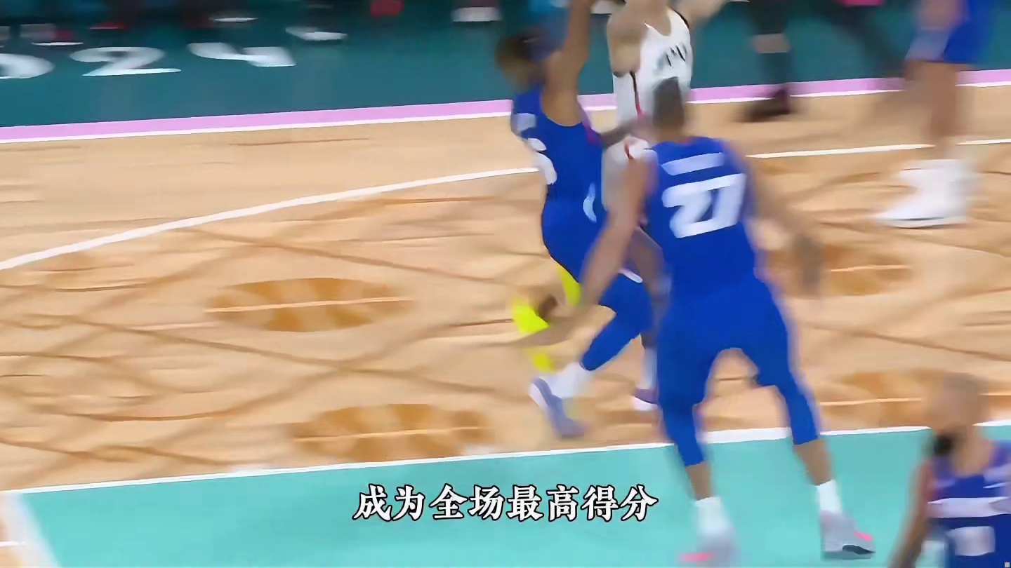 1米72河村勇辉封神之战，狂飙29分对飚文班亚马，也是这一战他将自己打进了NBA！