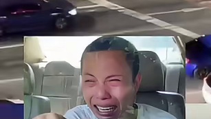 第一次在车上看到尴尬