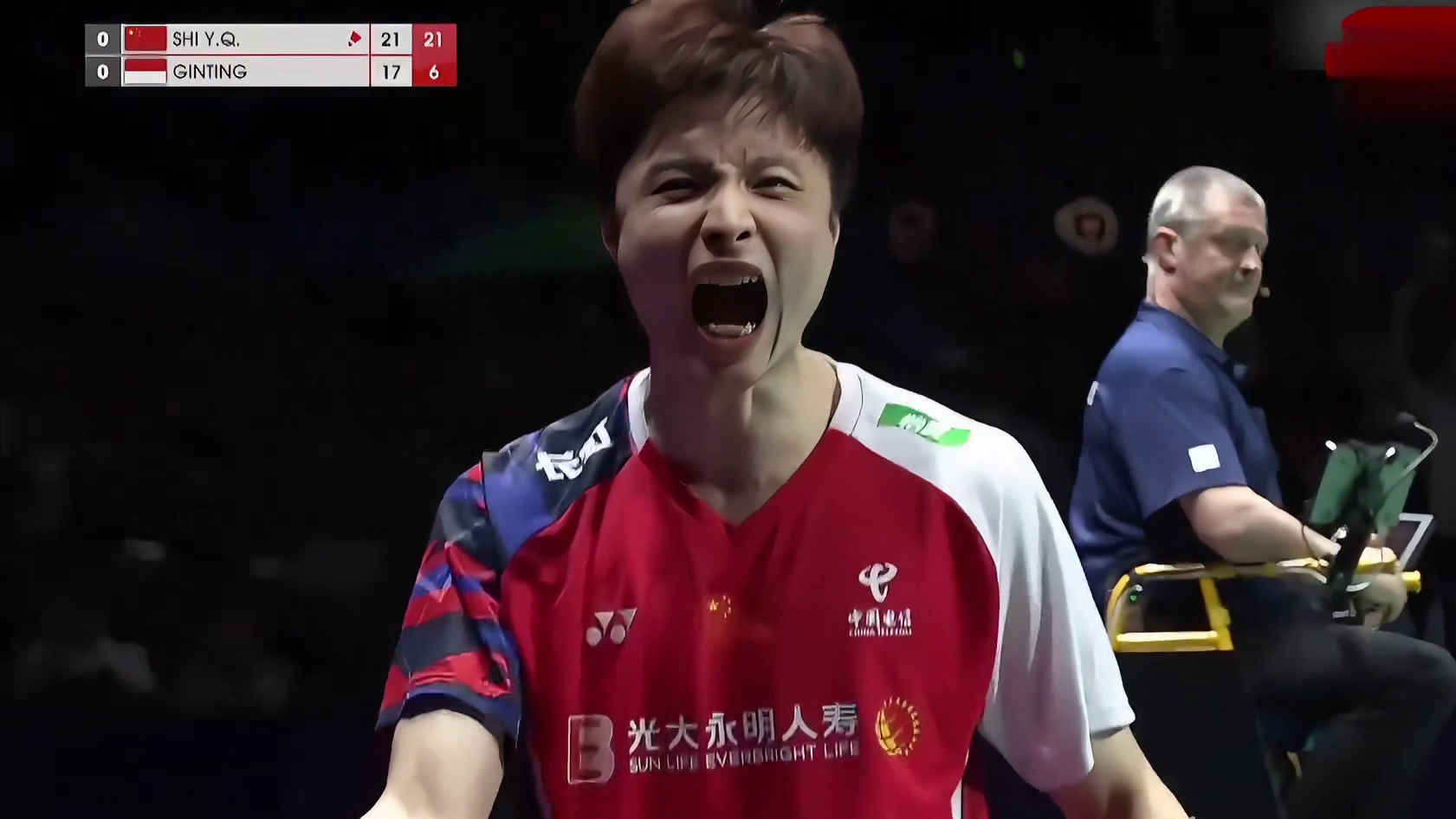 你是因为谁爱上了羽毛球？