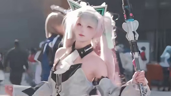 你的土木学姐 cp32库洛游戏cosplay