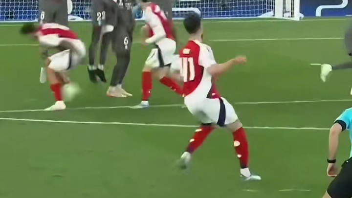 欧冠慢镜头精彩瞬间