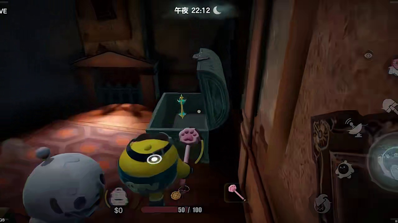 蛋仔派对：能开门但是不能摸的宝藏房