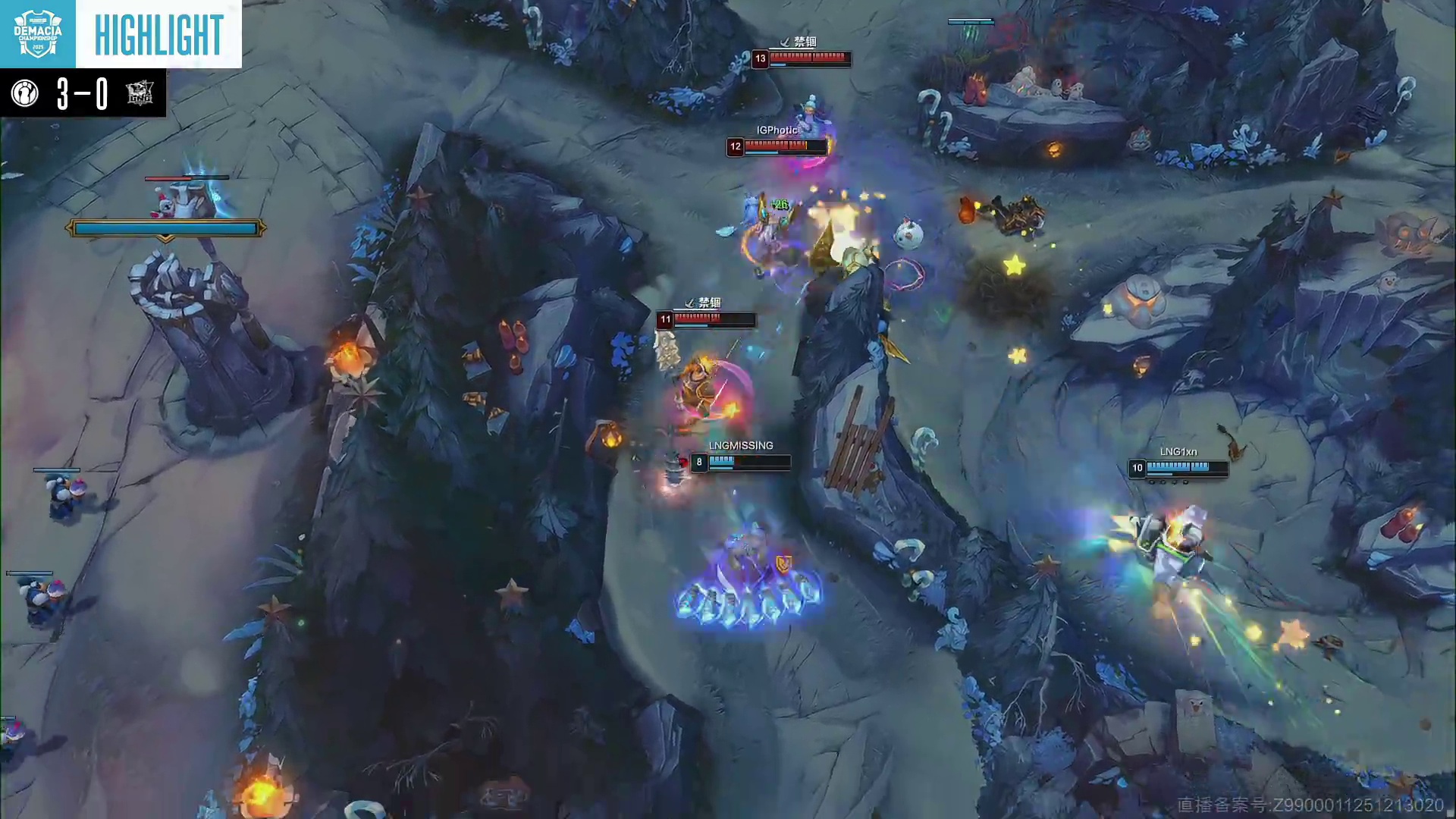 iG vs LNG第三局高光时刻