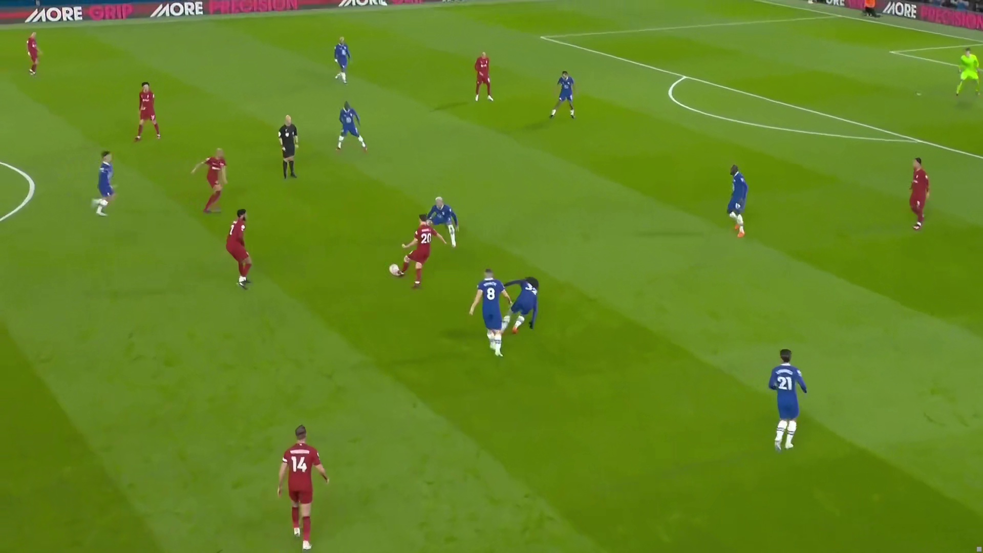 时隔234天再为切尔西首发，他依然是对手身前那道无法逾越的坎