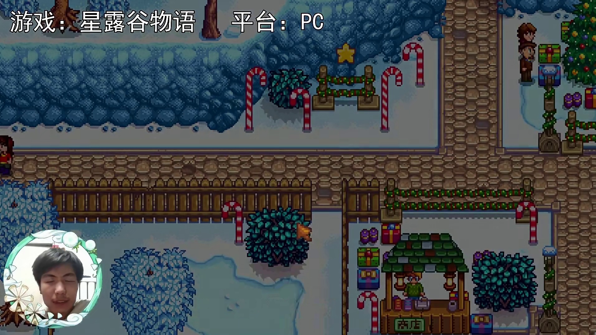 【星露谷物语】冬季星盛宴，会飞的青蛙没想到我送礼艾米莉！