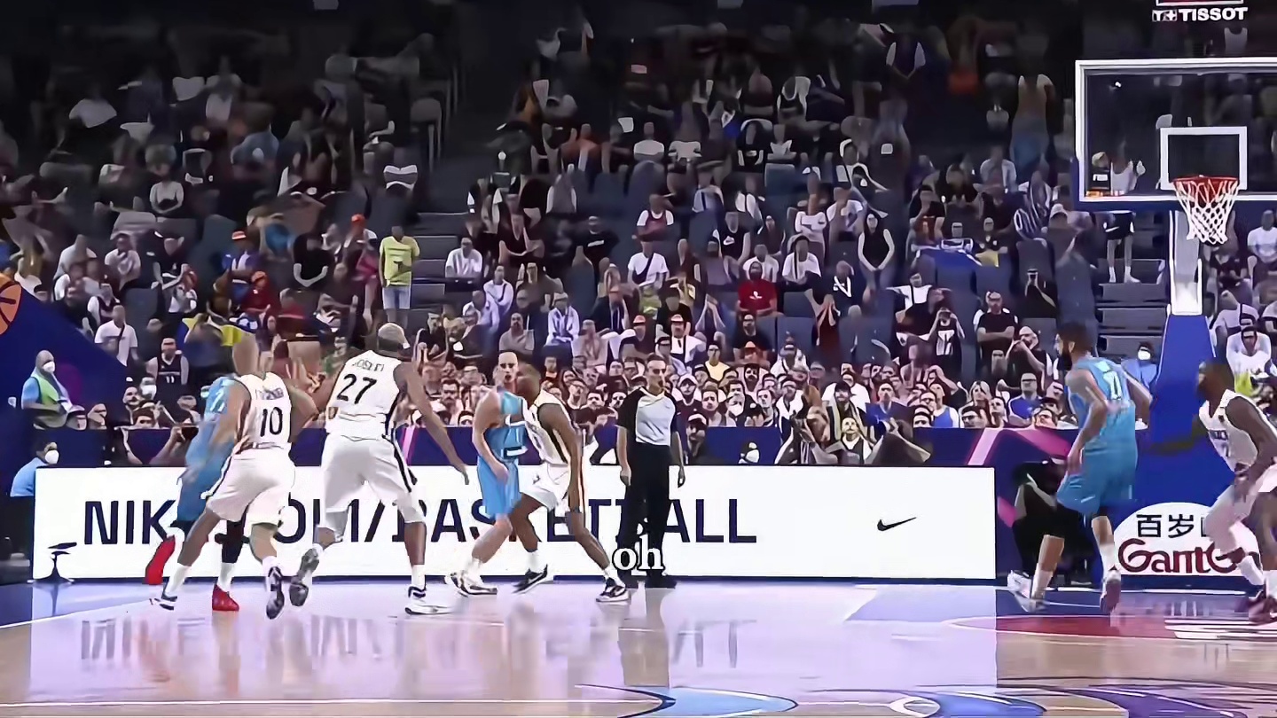 东契奇国际赛场封神之战，带伤狂轰47分创65年新高，把超巨富尼耶和dopy戈贝尔打到怀疑人生！