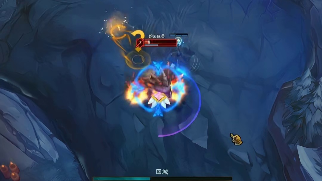 这石头人想干哪呢  # 英雄联盟