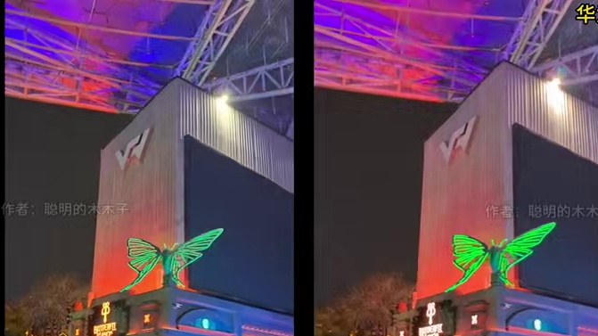 小米17 Ultra 对比 华为Mate 80 ProMax 夜间影像对比测试