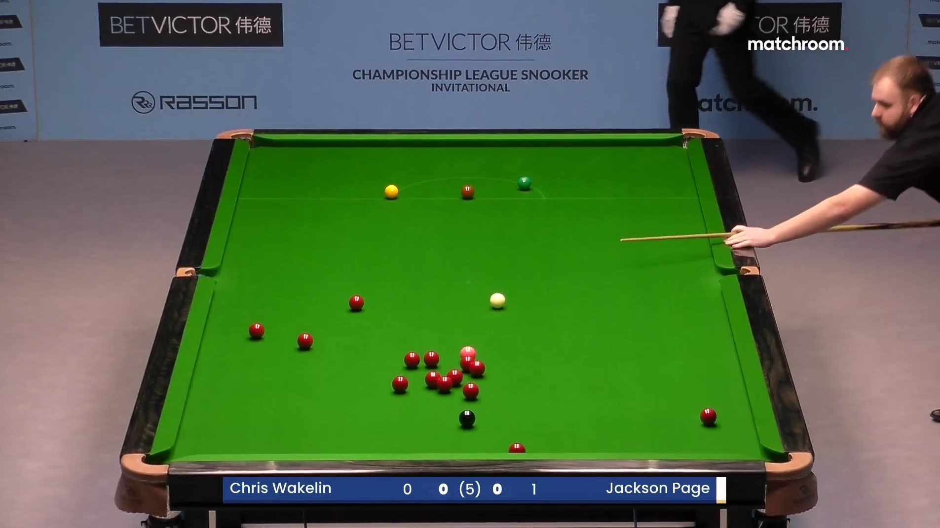 【回放】克里斯·沃克林vs杰克逊·佩奇 2026冠军联赛 清流