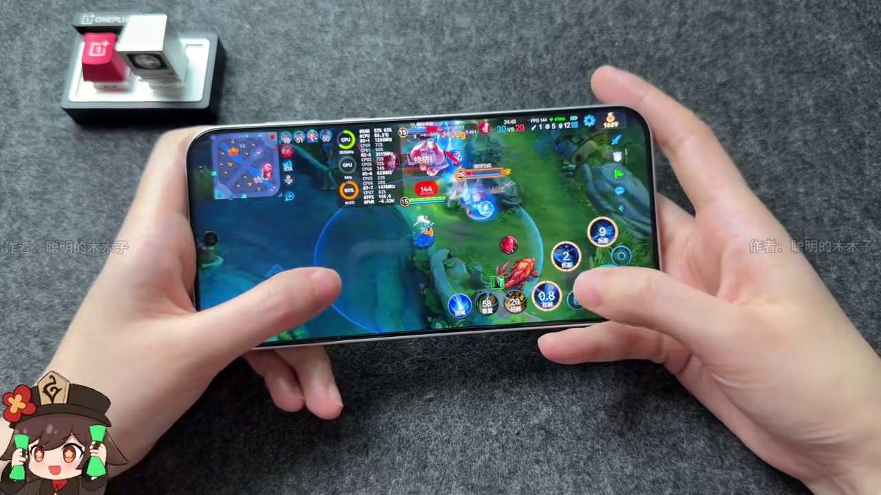 一加 Turbo 6 165hz京东方屏游戏帧率适配情况