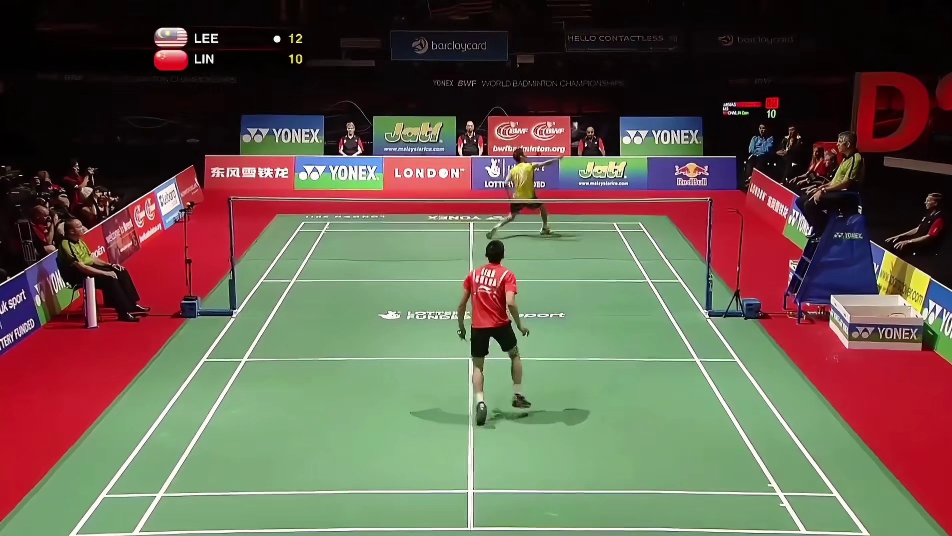 2011年伦敦世锦赛 林丹vs李宗伟！赛点逆转李宗伟夺冠！