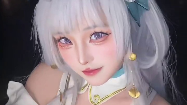 就这样卖萌 西施cos