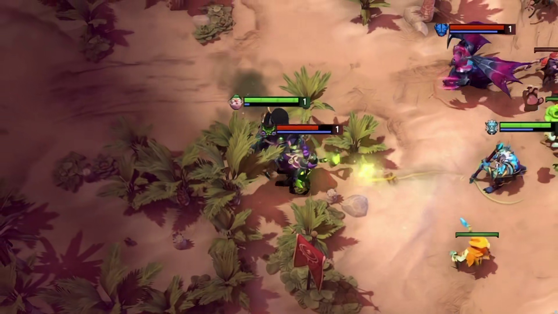 DOTA2屠夫 感受一下敌方视角