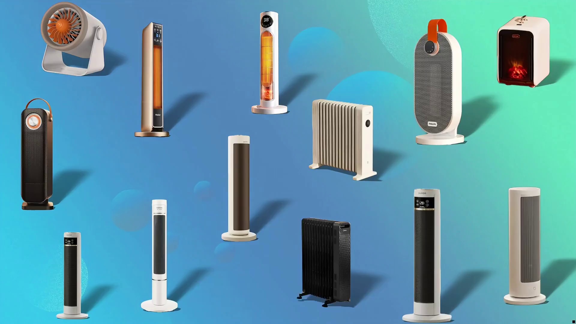 最建议买的暖风机是哪个品牌？西圣、小米、松下、美的暖风机测评