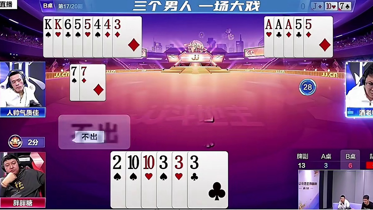 三个男人一场大戏