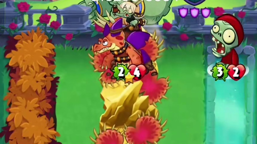 《植物大战僵尸英雄》奶骑大蒸