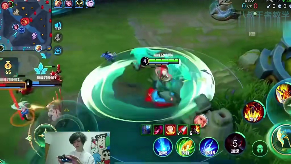 国一典韦“林风”，巅峰2480纯肉典韦全局解说。