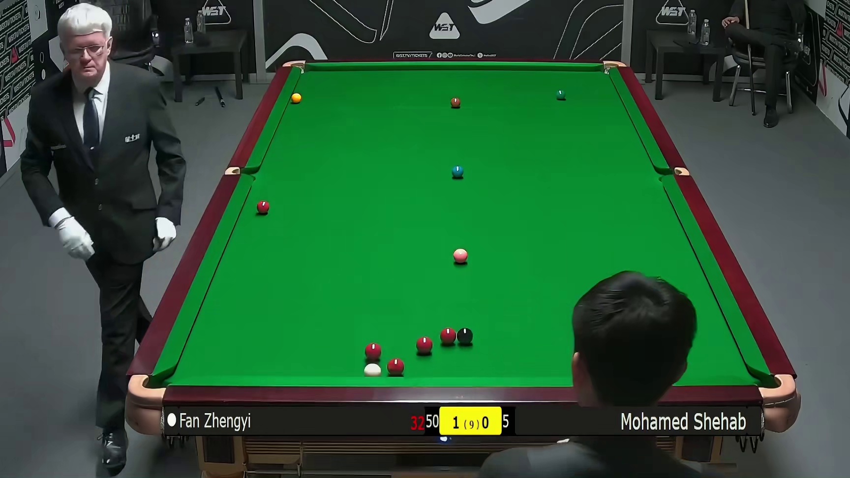 正播斯诺克德国大师赛：范争一闪电二连胜！气运加身上演躺赢局！