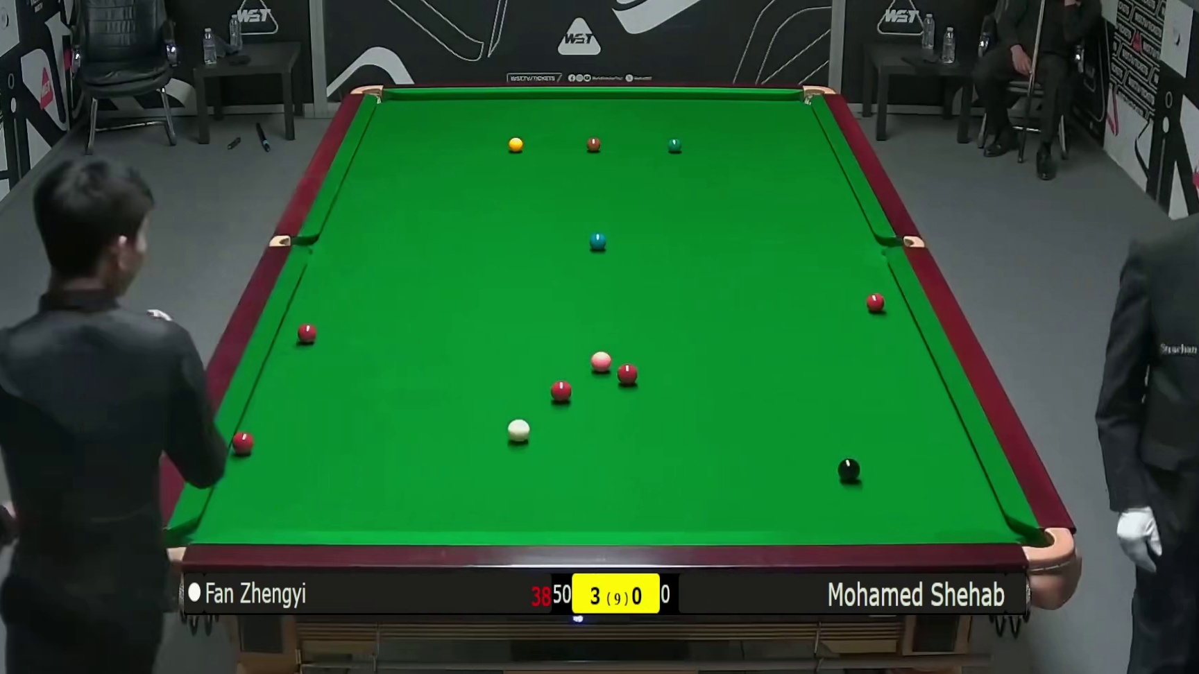 4—0决胜局来了！范争一横扫德国大师赛，神仙准度完虐对手！