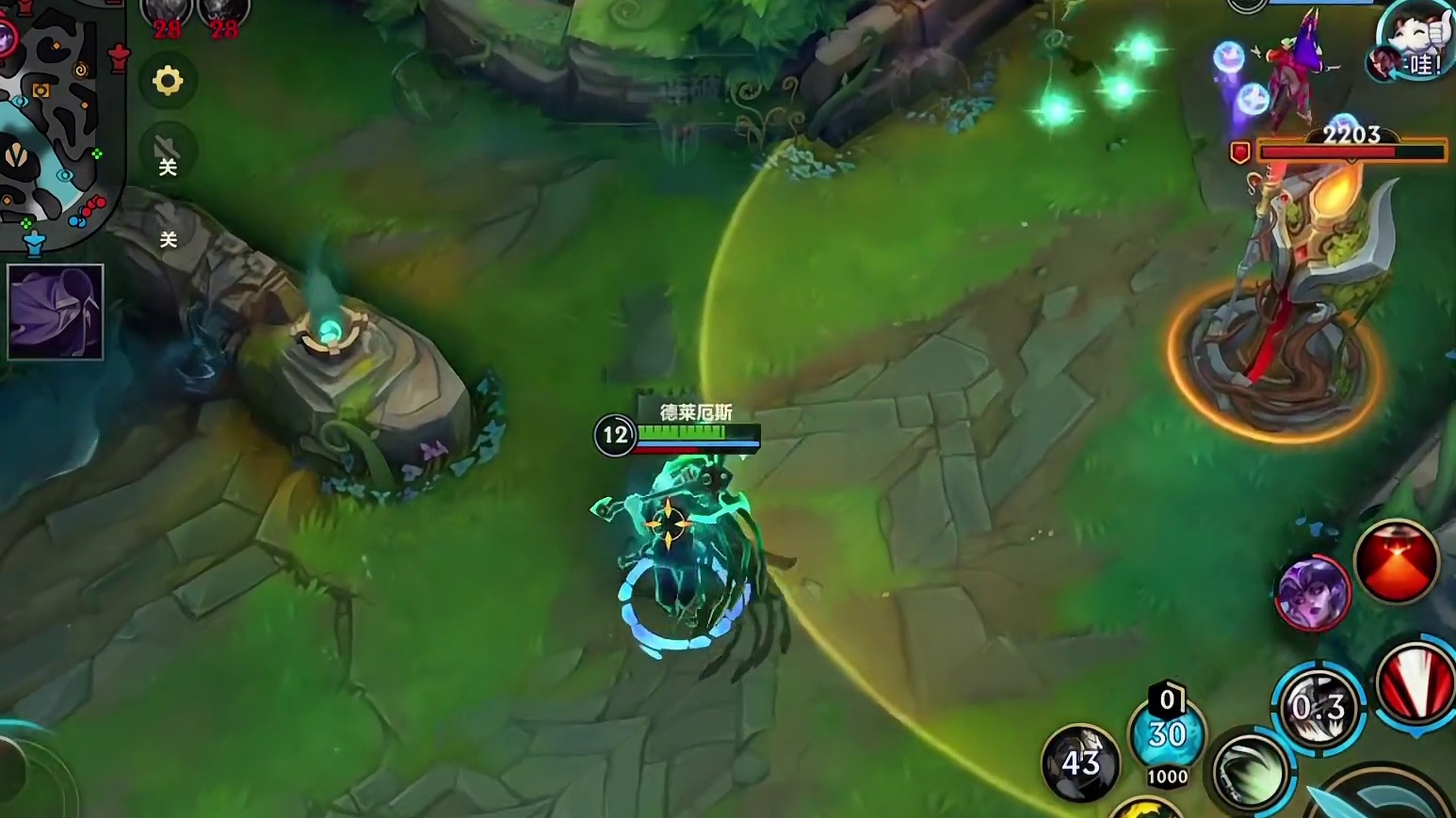 诺手克制一切英雄！