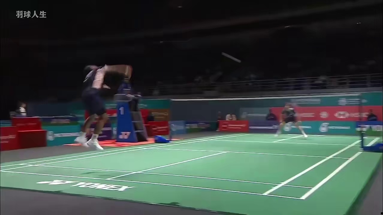 年轻人打什么拉吊，羽坛最强05后球员拉尼尔与法汉全程对轰