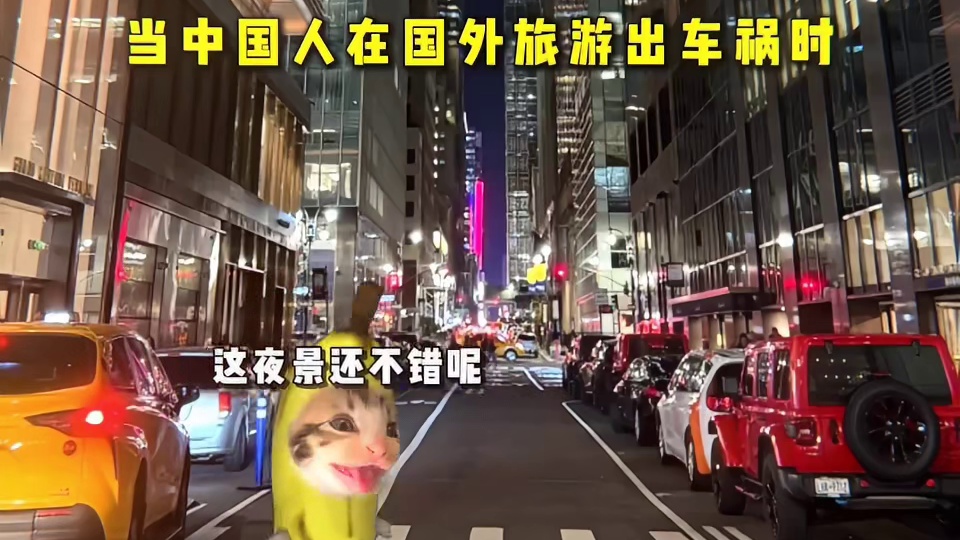 当中国人在国外旅游出车祸时