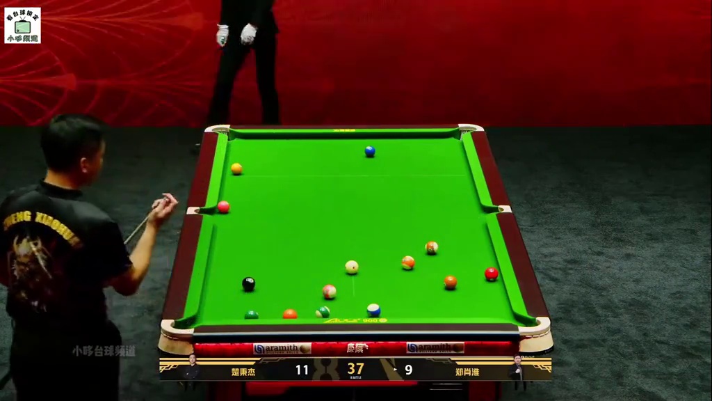 康溪单挑赛揭幕战！双方各上演炸裂清台，一杆意外却打破僵局