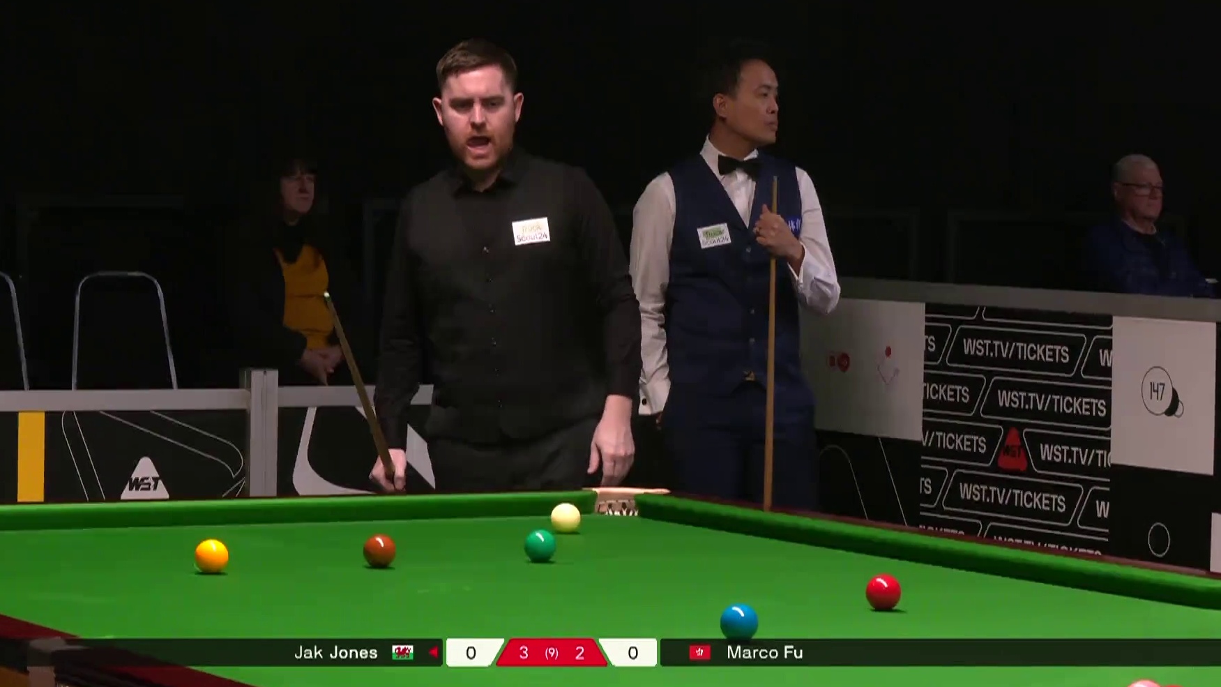 【第六局】杰克·琼斯VS傅家俊 德国大师赛资格赛