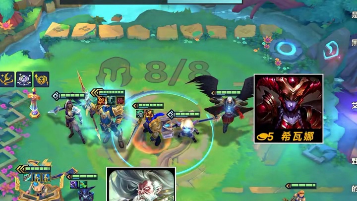 永动机德玛琴女，偷分必备，平推大成95，闭环金克丝 也可换大天使纳什法爆，视频推荐的海克斯可无脑去玩