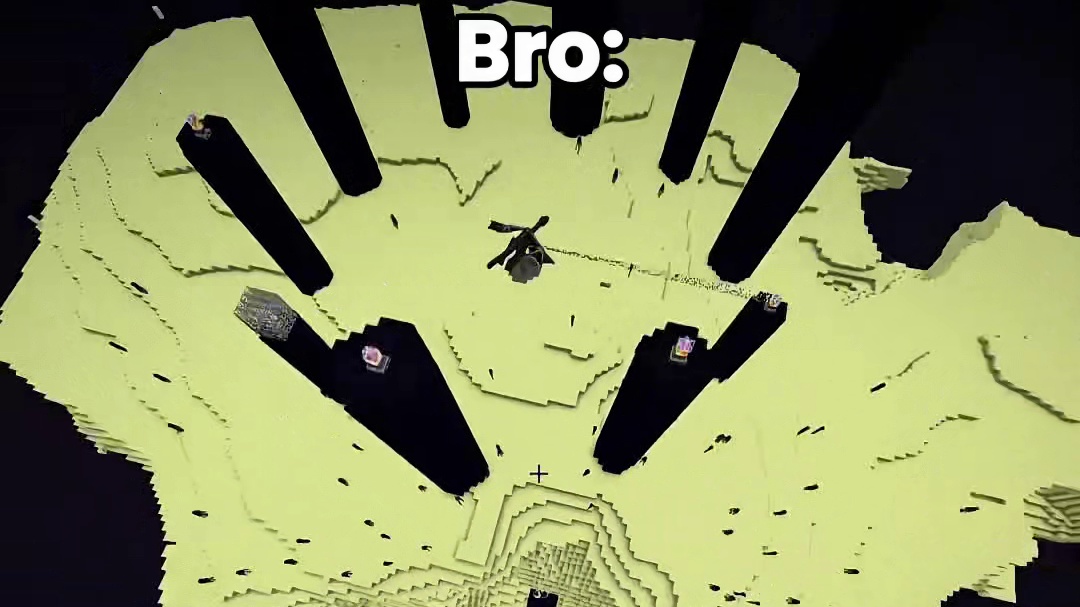 我的世界：当你刚做出木镐，你的朋友belike