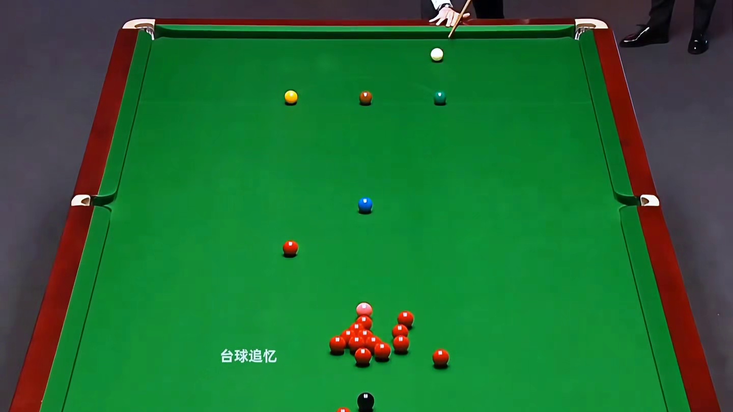 赵心童准度爆表，无视任何防守，马叔开完球直接“漏头杀”！