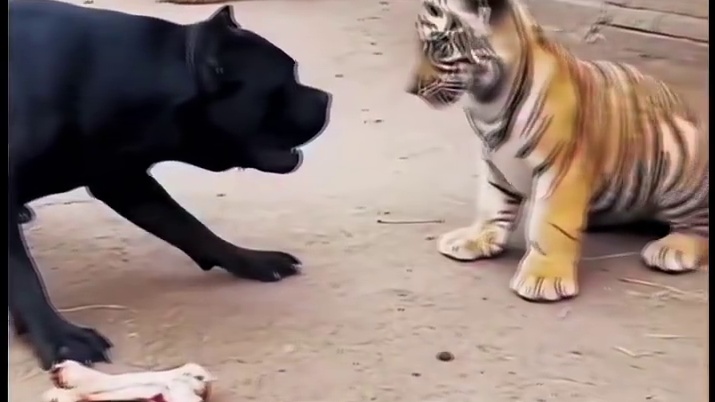 黑犬与小虎争食，狗叔立下神秘规矩，反转惊人