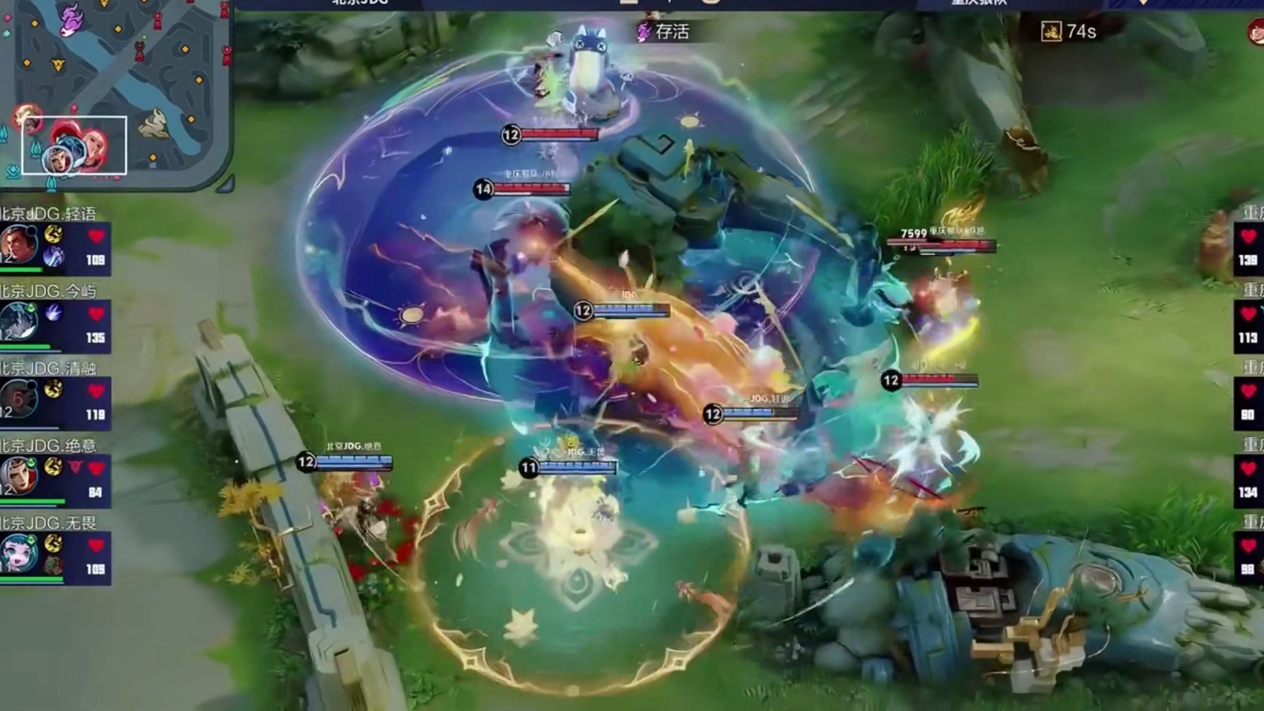 狼队强势横扫JDG，君问归期未有期，樱花怒拿两连MVP