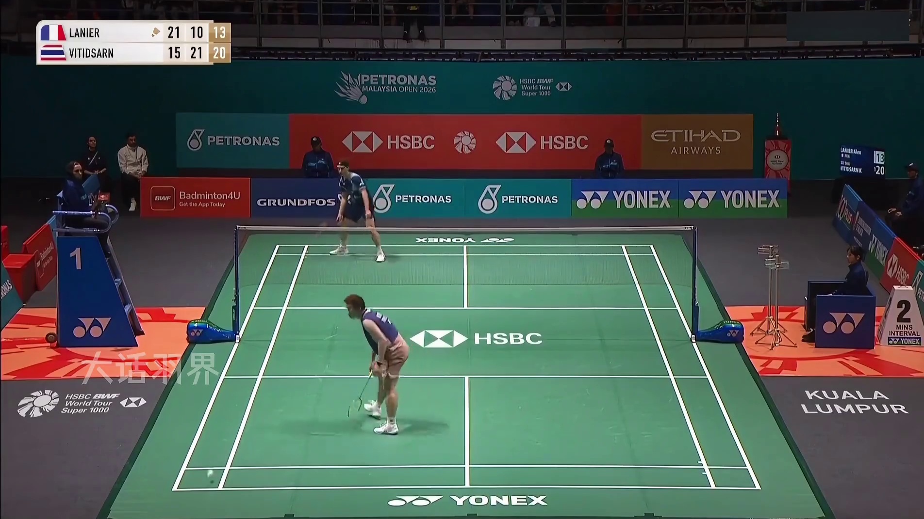 男单半决赛，你更看好谁？2026马来西亚羽毛球公开赛半决赛！