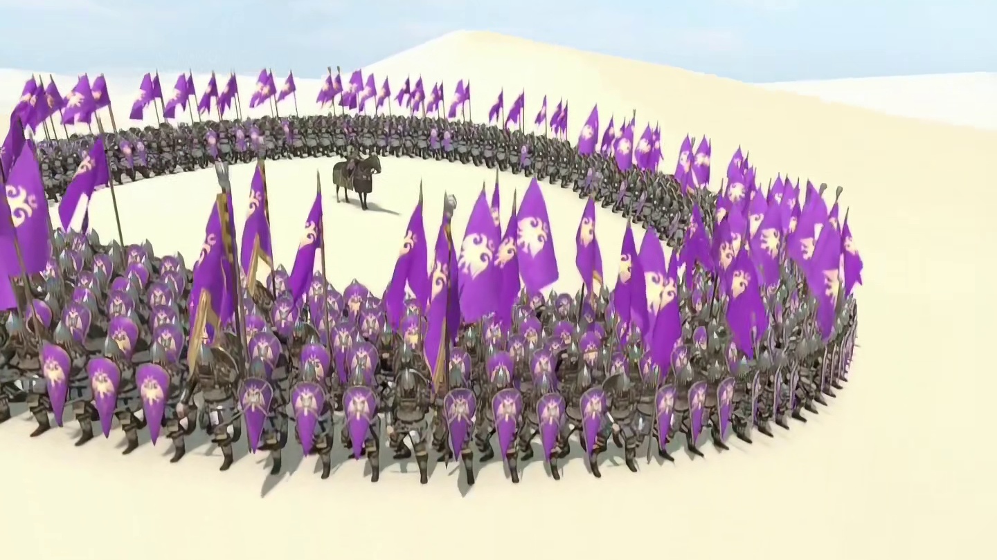 重装骑兵破阵直取敌将首级