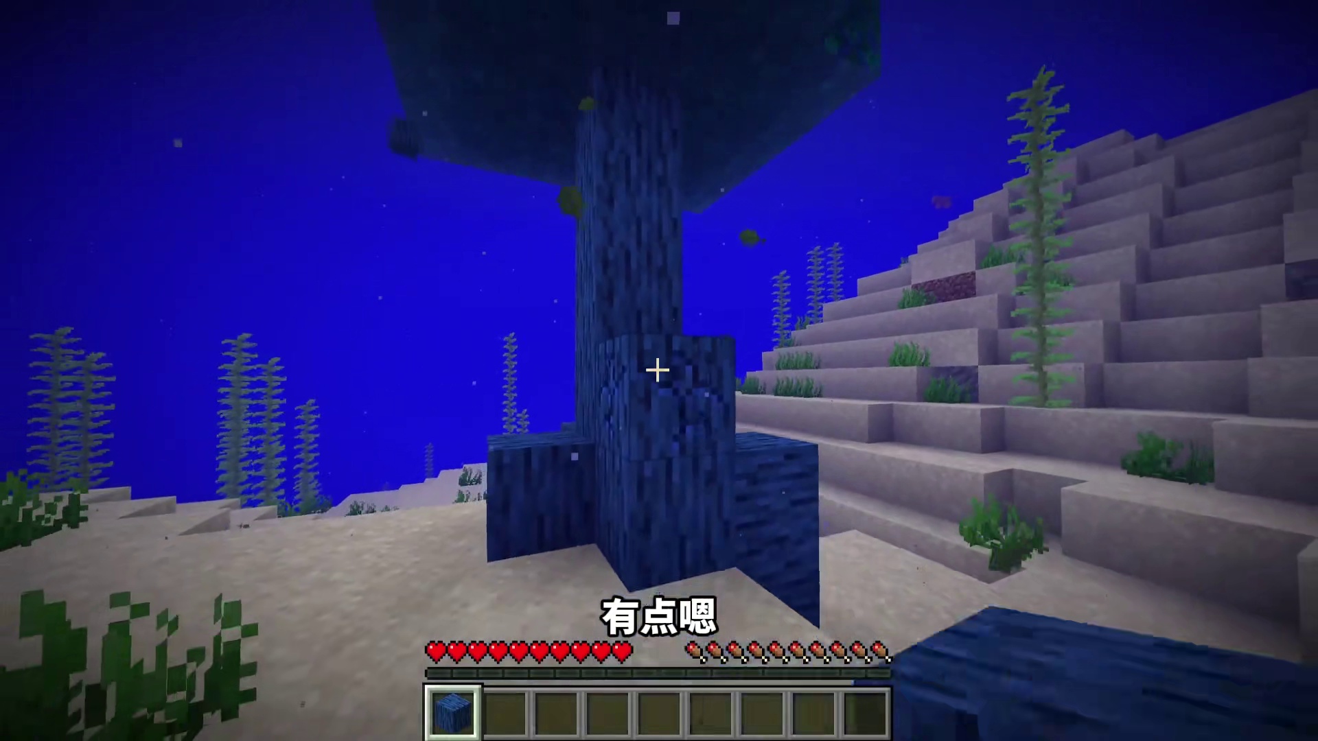 当MC被水整个淹没！该如何生存下去？！我的世界 #