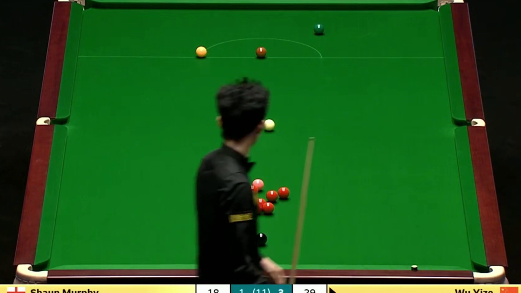2026斯诺克大师赛：墨菲vs吴宜泽