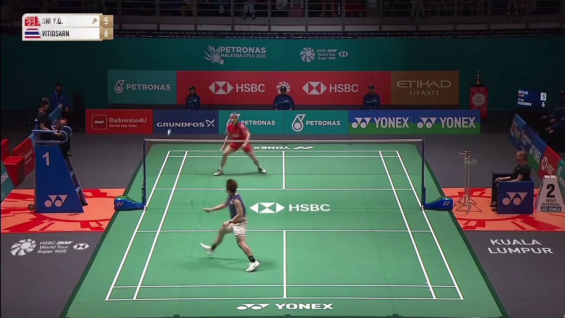 极致的防守，时隔两年昆拉武特终于摆脱了石宇奇支配的恐惧