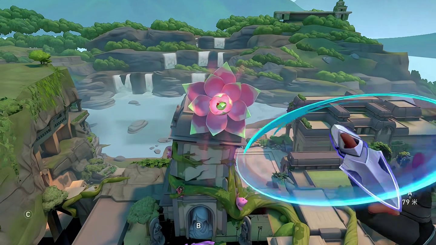 首款特效苦无刀皮即将上架无畏契约手游 这么丝滑的切刀检视动作，谁能忍住不多切几次刀？