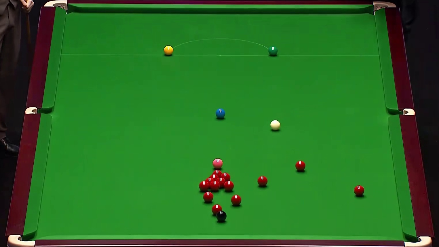 正播2026斯诺克大师赛！赵心童上演逆天准度