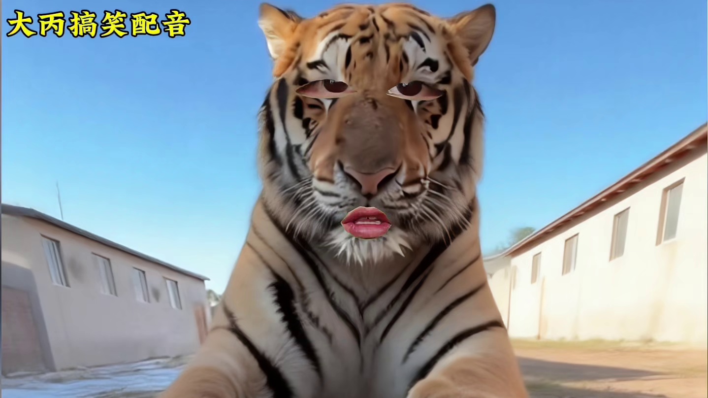 老虎：你是不是感觉很渴啊？