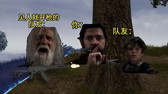 苟分吃鸡的那些坑队友