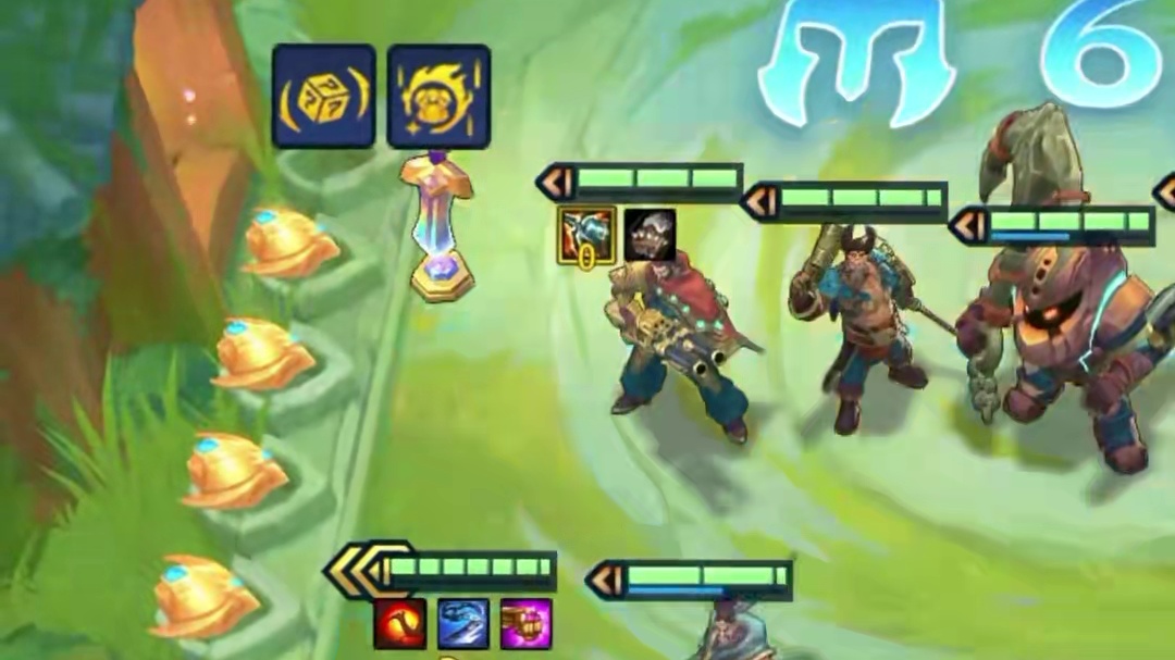 《善则锻体卡牌》最正确玩法，大师局轻松吃！ 比尔吉沃特无限成长的崔斯特搭配3诺克萨斯和3迅击战士