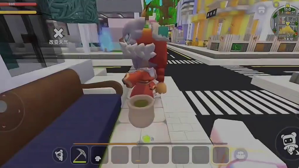 迷你世界：日常生活…被花瓶砸…